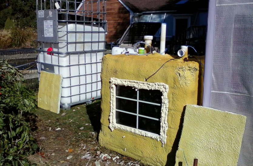 Refugee Camp Passive Solar Biogas System